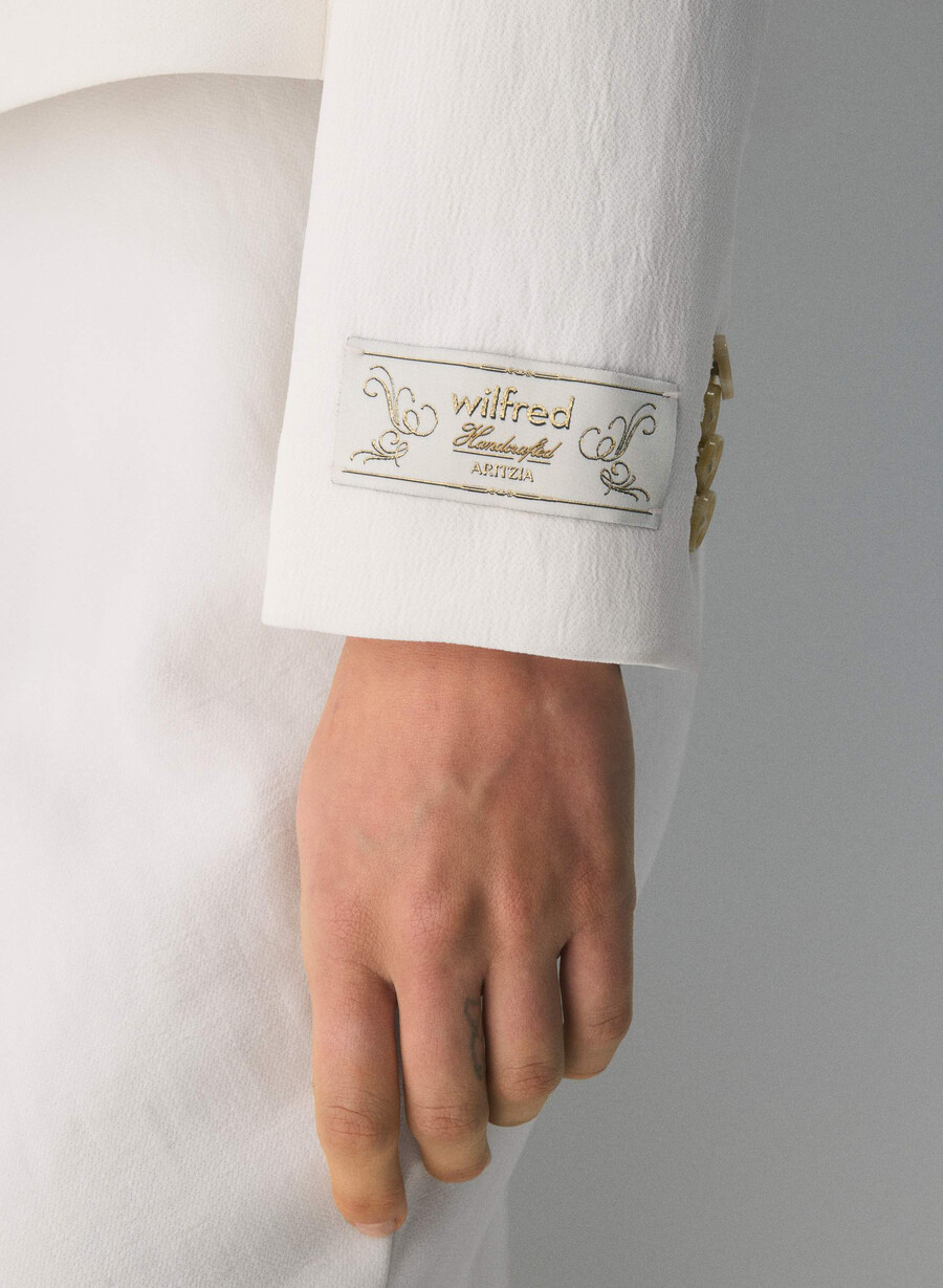 sacou etiquette - crepette mesteacăn deschis