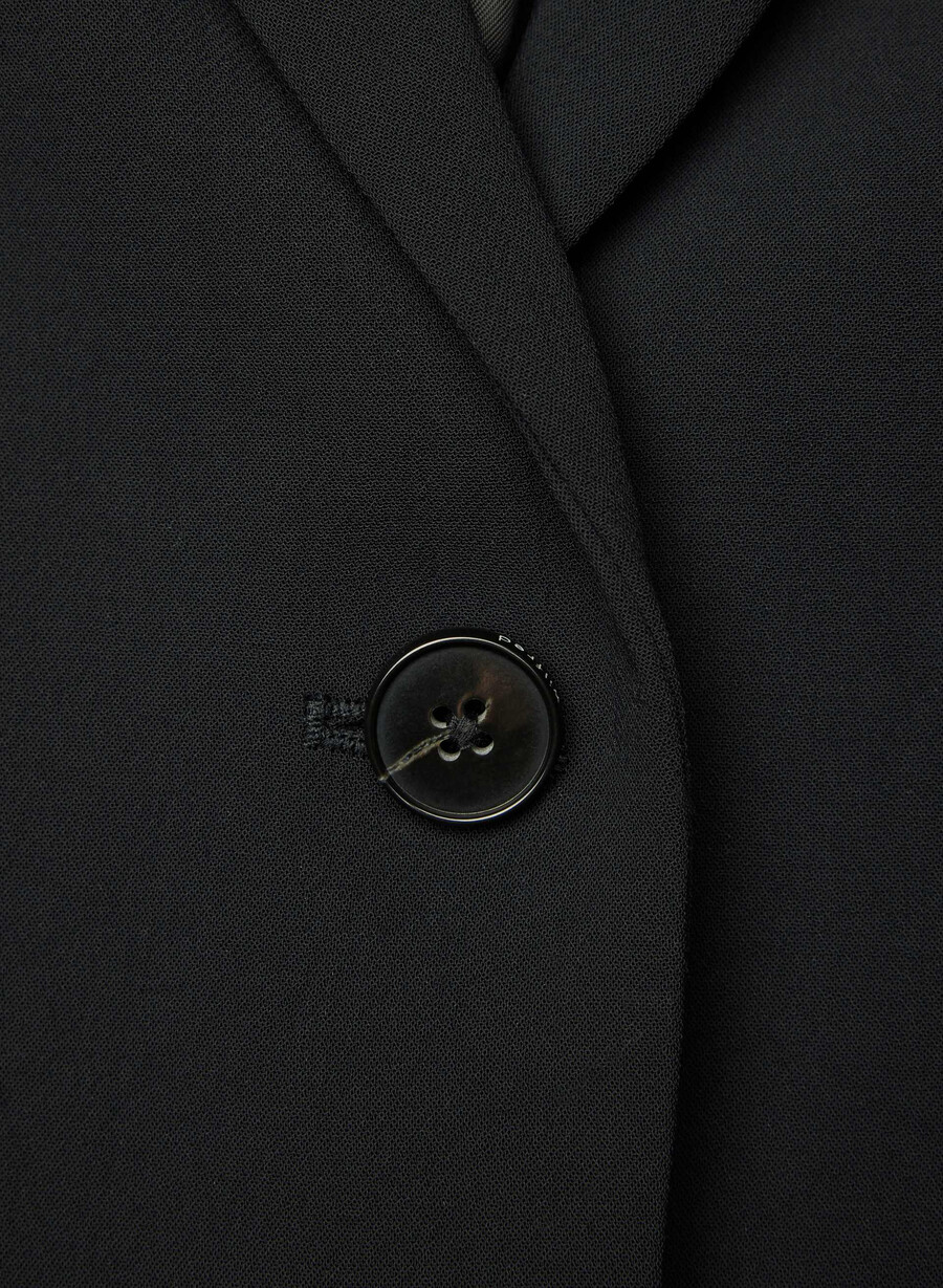sacou etiquette - crepette negru