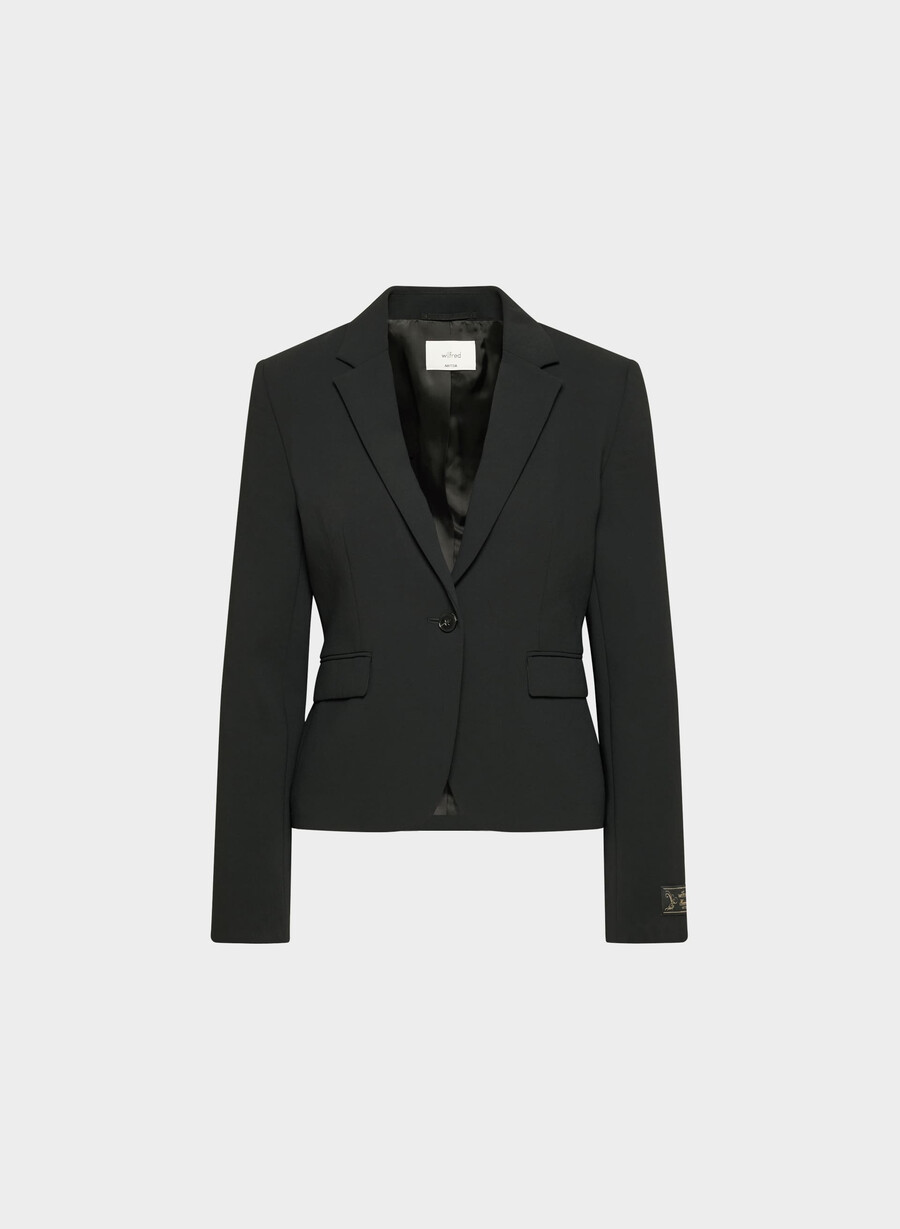 sacou etiquette - crepette negru