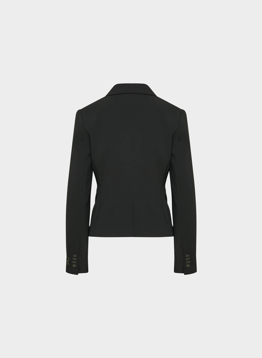 sacou etiquette - crepette negru