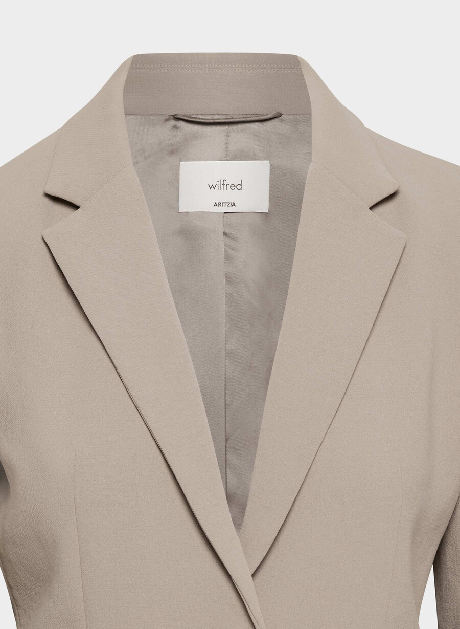 blazer etichetă - crepette nomad taupe