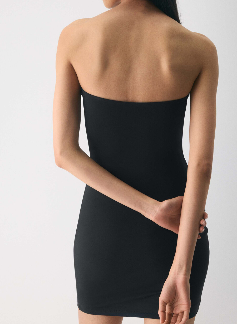 rochie mini tub original contour enrapt neagrĂ