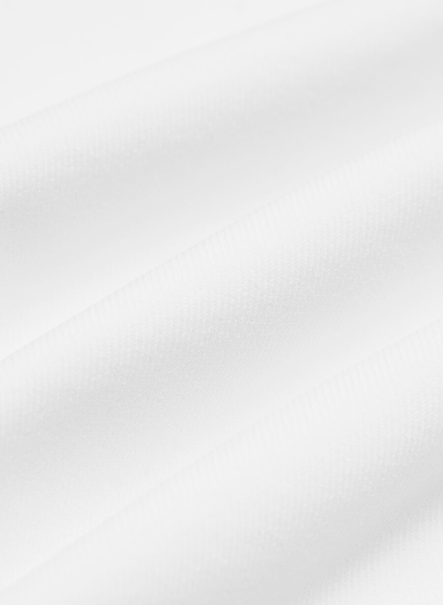 rochie mini camișon cu guler pătrat original contour alb strĂlucitor