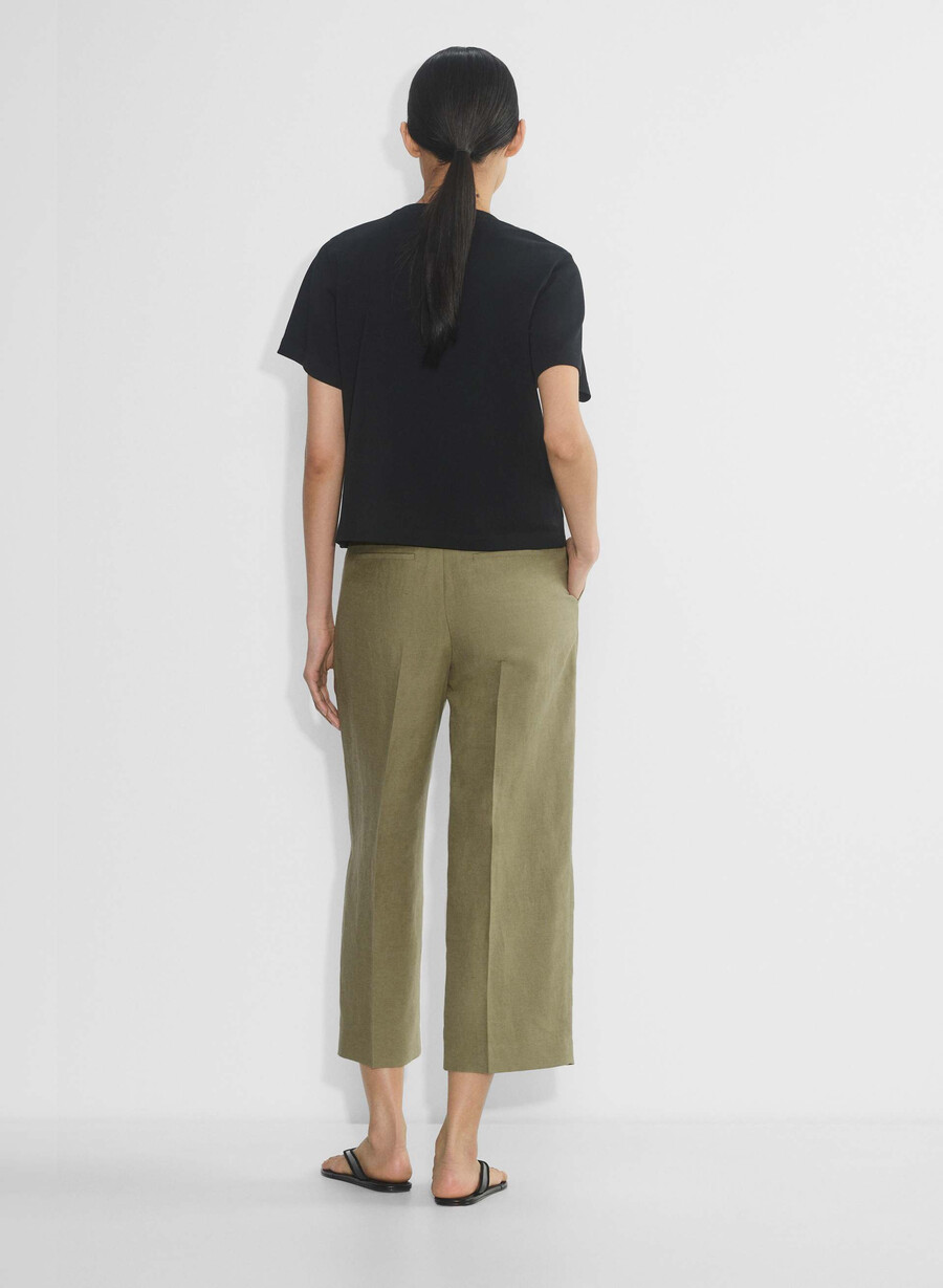 pantalonii scurți the effortless pant - cruiselinen sundried olive