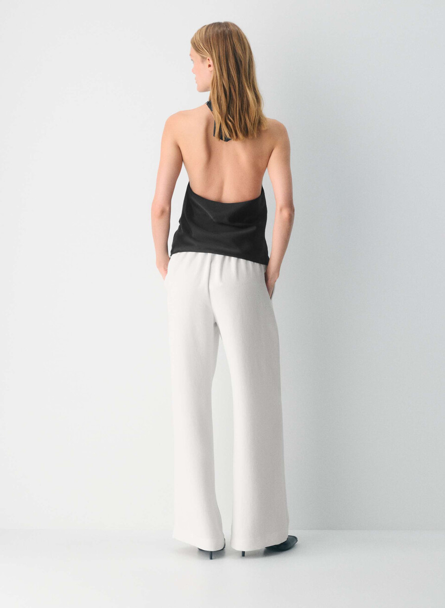 pantalonii lodge - crepette culoare deschisĂ de mesteacĂn