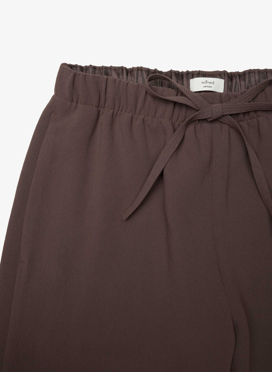 pantalonii lodge - crepette maro mocha intens