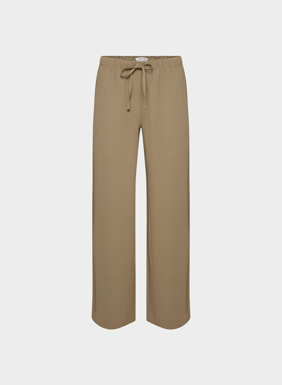 pantalonii lodge - crepette folio maro