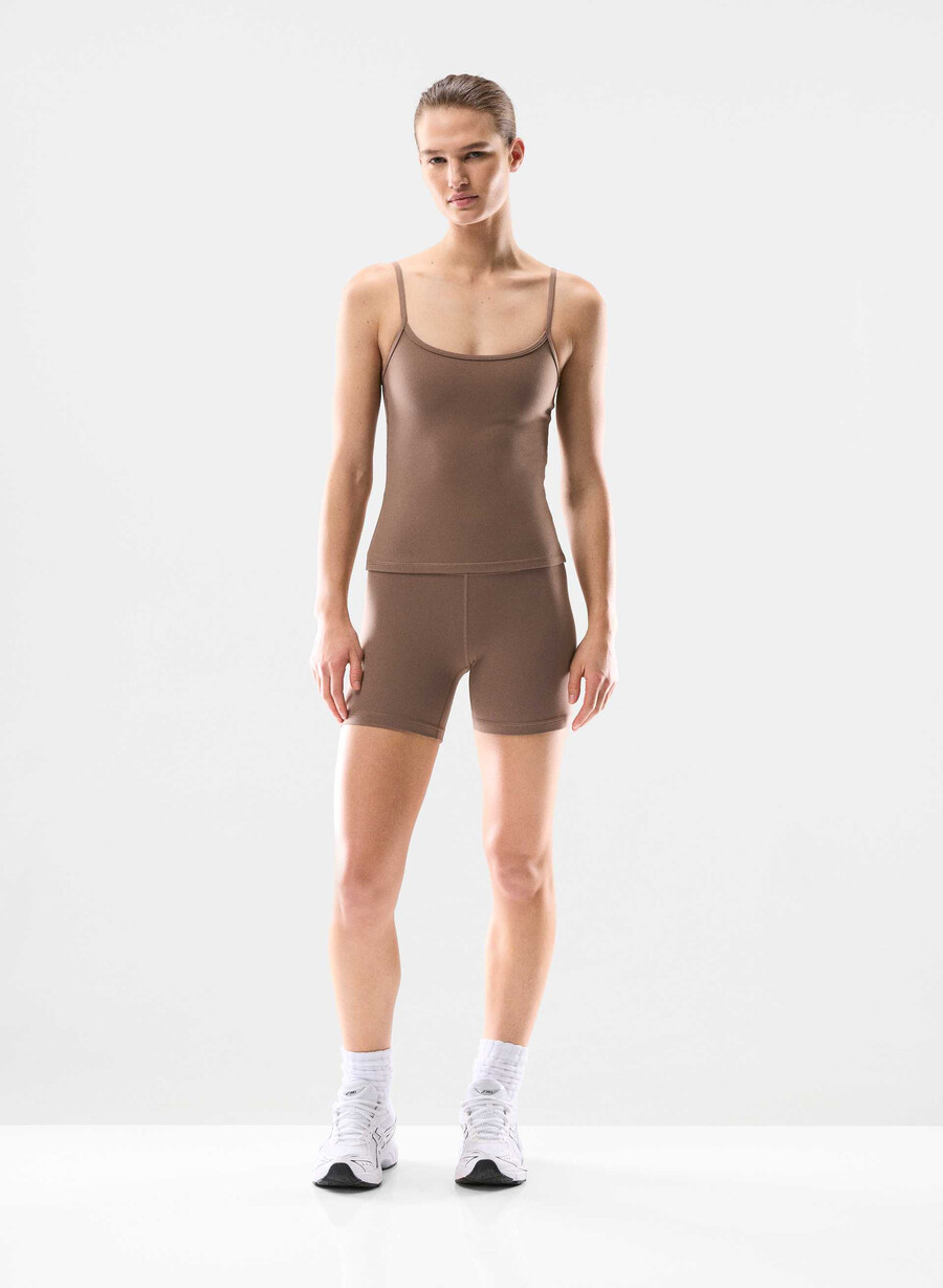 life atmosphere hi-rise short 5 deep taupe