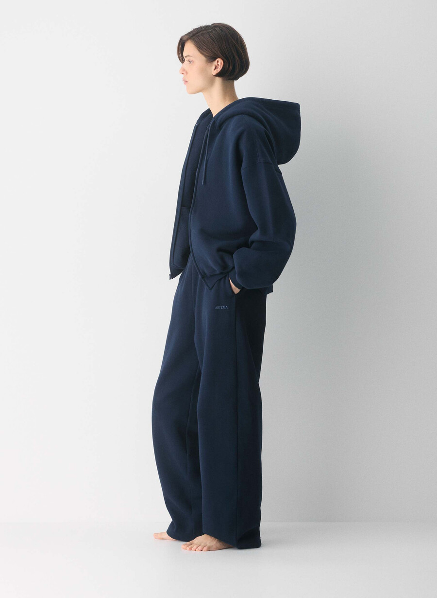 pantaloni de trening confortabili din fleece boyfriend barrel admiral
