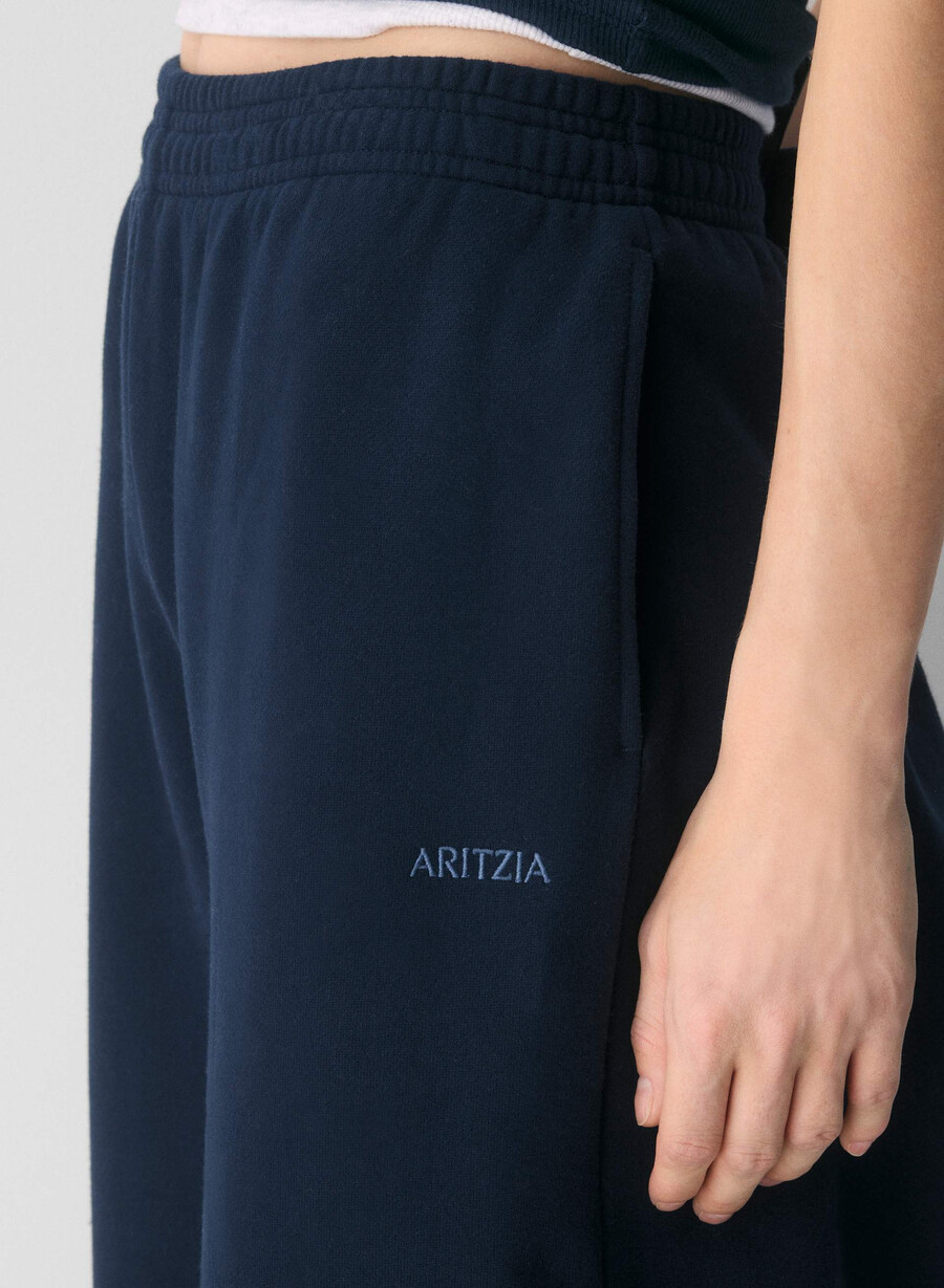 pantaloni de trening confortabili din fleece boyfriend barrel admiral