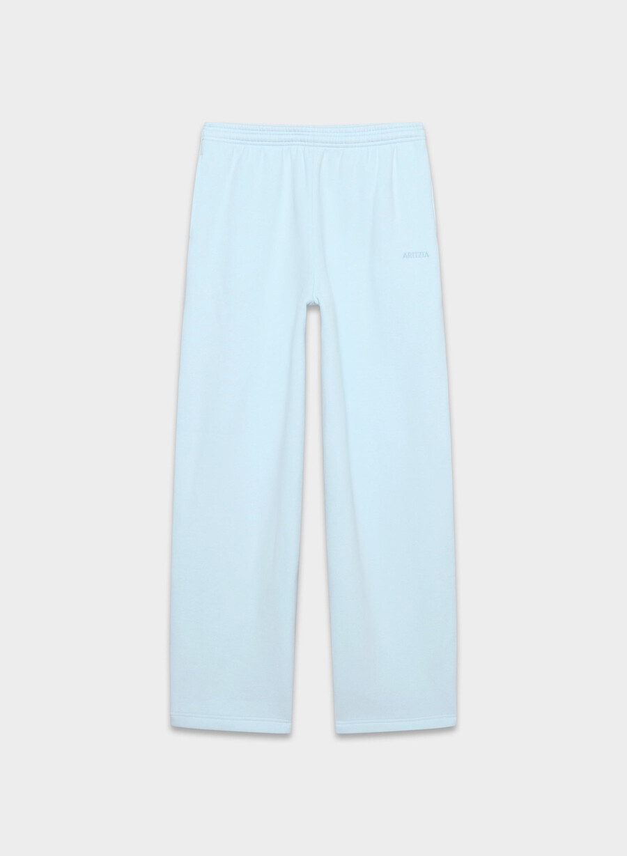 pantaloni de trening confortabili din fleece boyfriend barrel villa blue