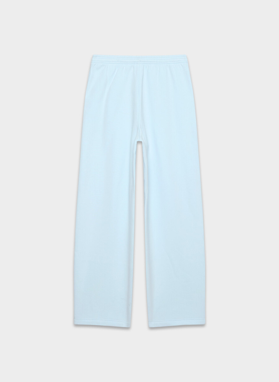 pantaloni de trening confortabili din fleece boyfriend barrel villa blue