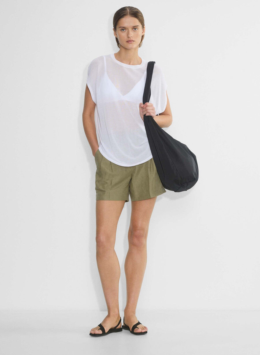 pantaloni scurți fără efort pentru coapsă mijlocie - cruiselinen sundried olive