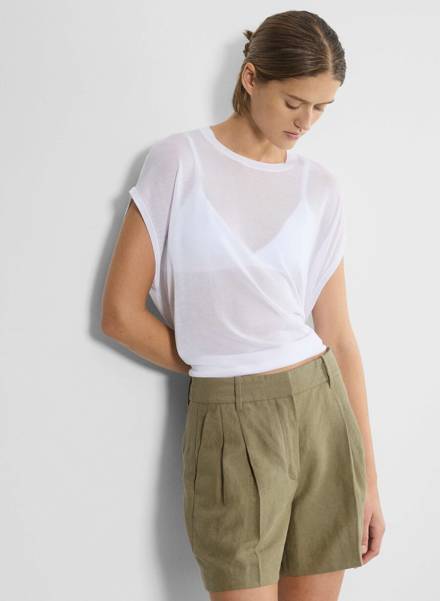 pantaloni scurți fără efort pentru coapsă mijlocie - cruiselinen sundried olive