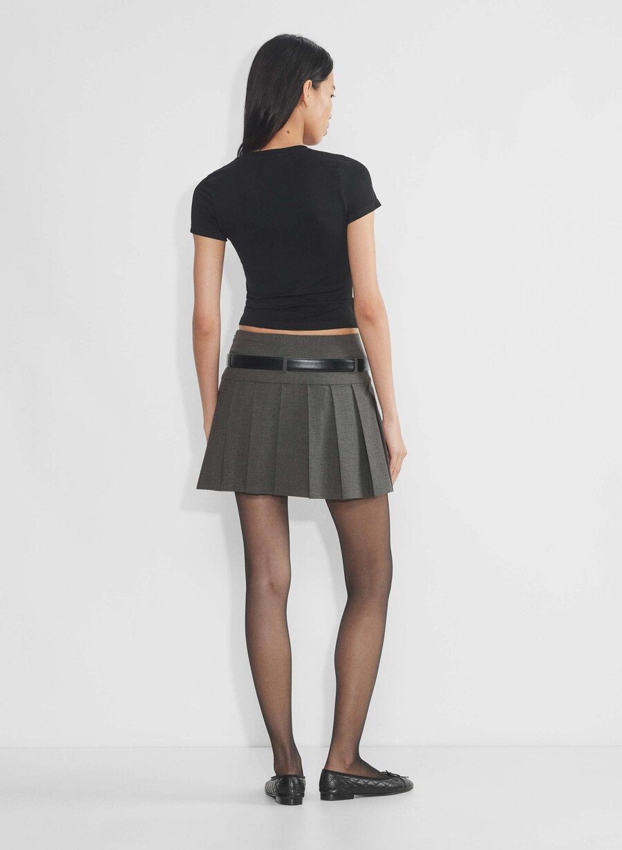 tricou smooth seamless willow negru