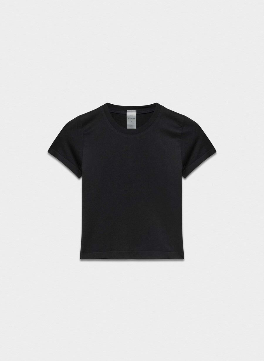 tricou smooth seamless willow negru