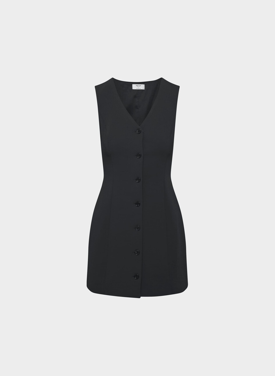 rochie aria - crepette black