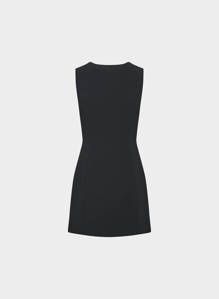 rochie aria - crepette black