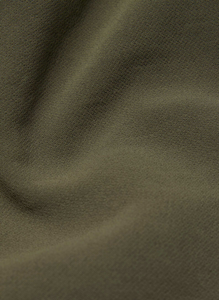 rochie aria - crepette dark olive