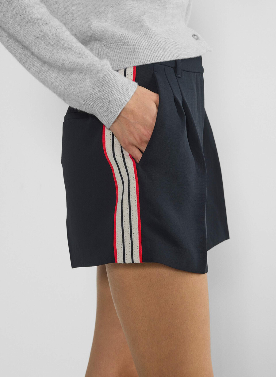 pantaloni scurți the effortless short mini drk nt nvy roȘu mac