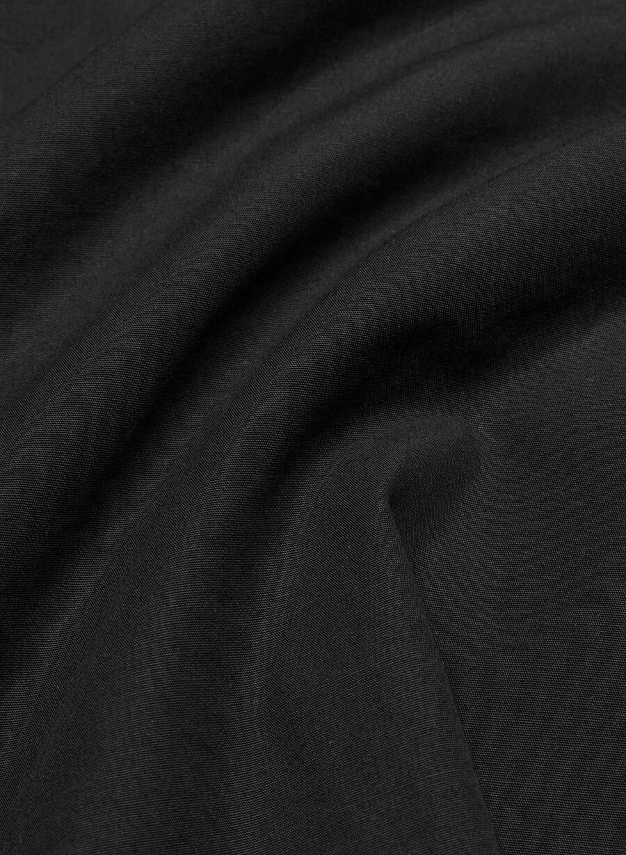 rochie mason din poplin negru