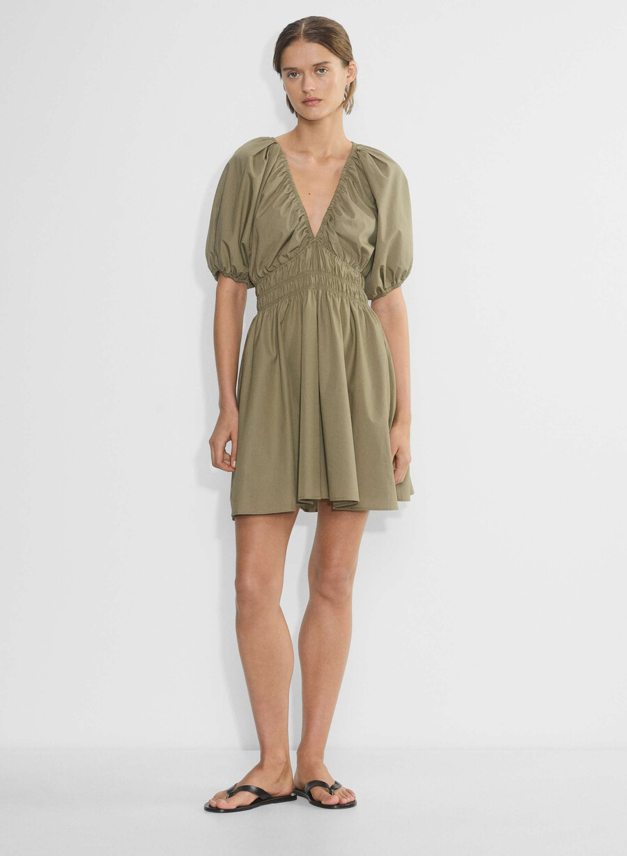 rochie mason poplin sundried olive