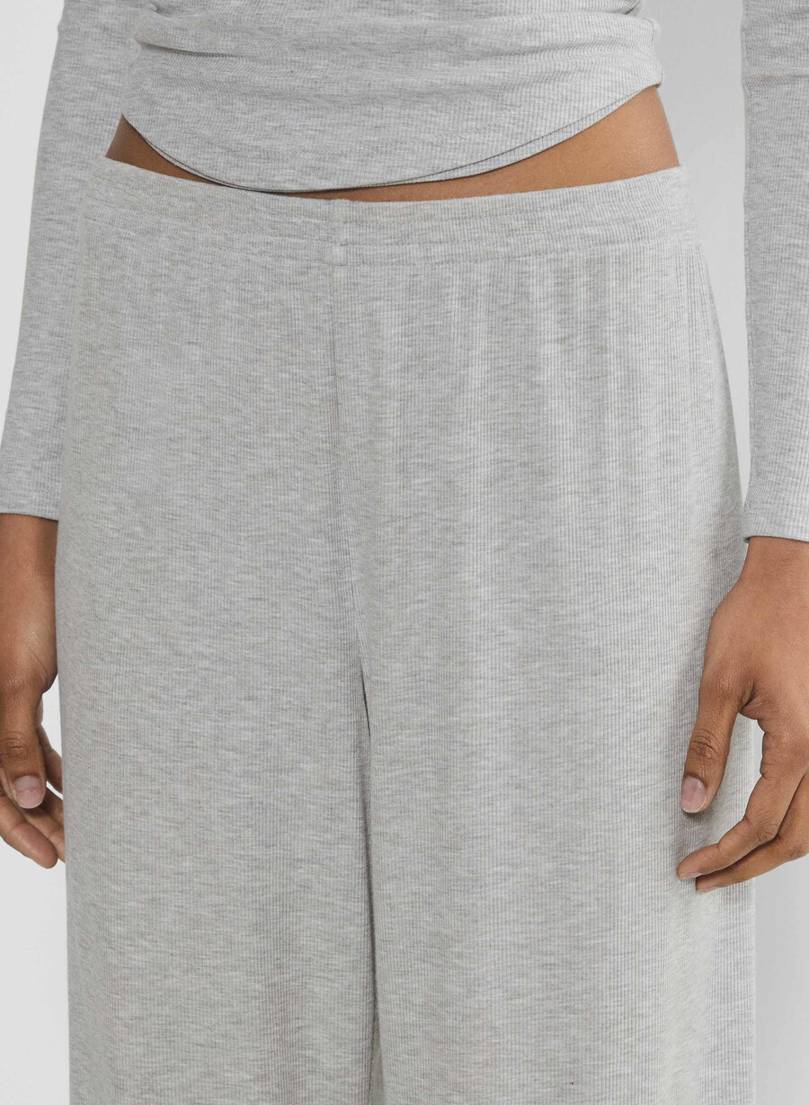 pantaloni luxe lounge tomorrow heather chrome