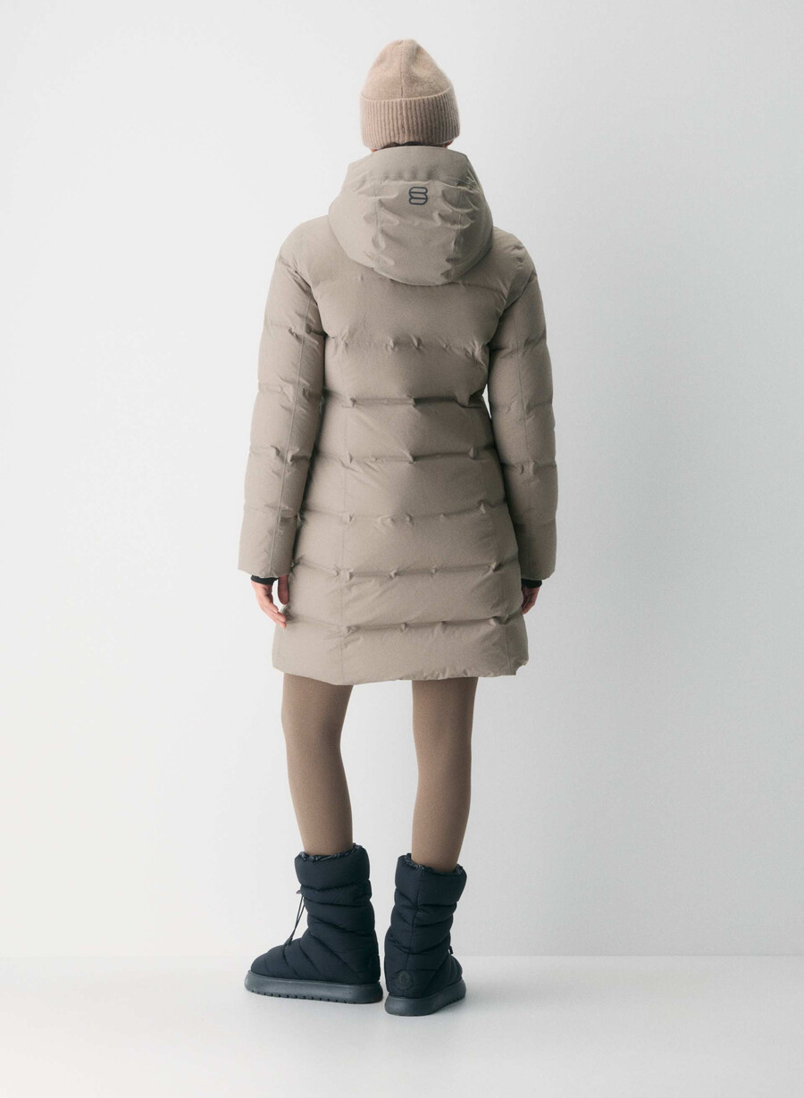 supersnug puff₂o mid - rainstop modern taupe