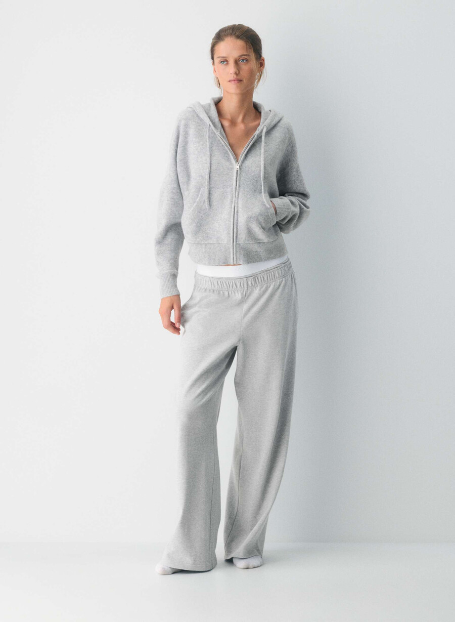 hanorac cu fermoar peyton heather chrome