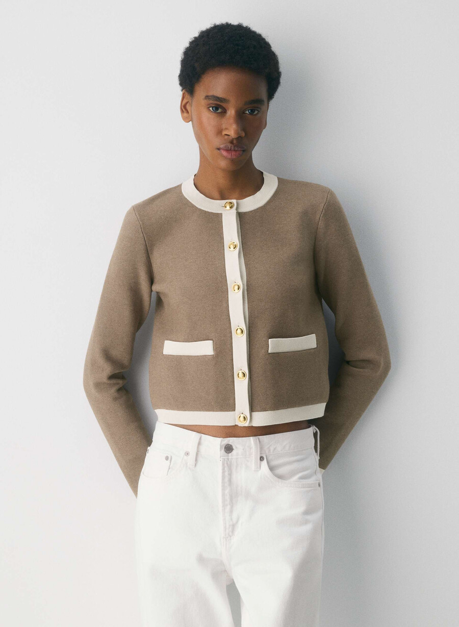 cardigan approach - wonder yarn hthr foli bwnmtte prl