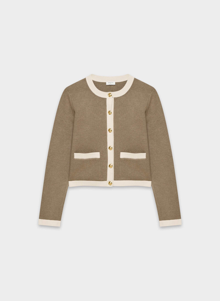 cardigan approach - wonder yarn hthr foli bwnmtte prl