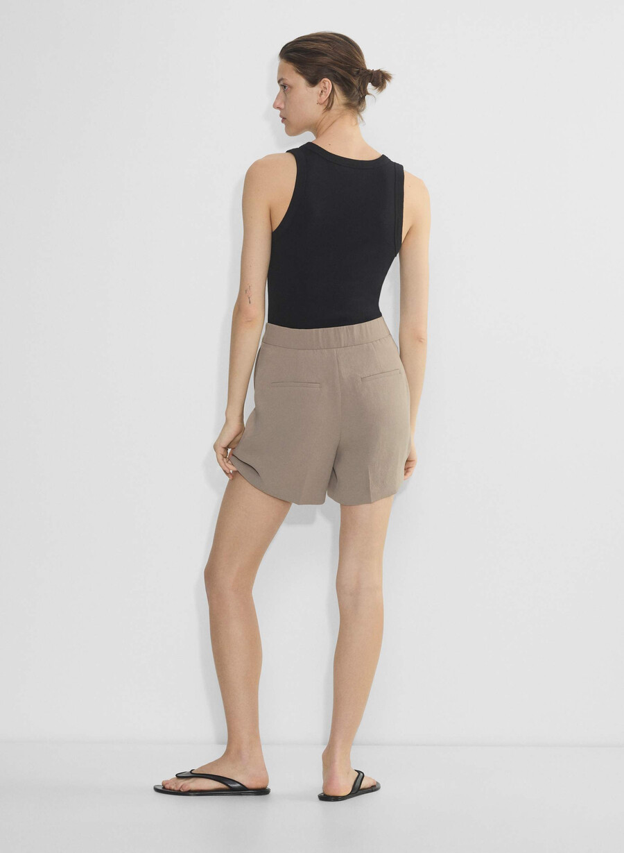 pantaloni scurți limitless pentru coapsă - crepette nomad taupe