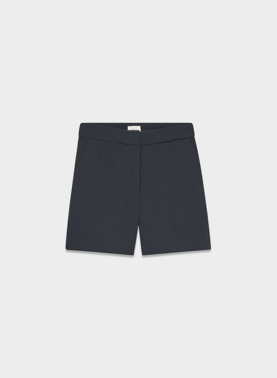 pantaloni scurți limitless la jumătatea coapsei - crepette bleumarin Închis