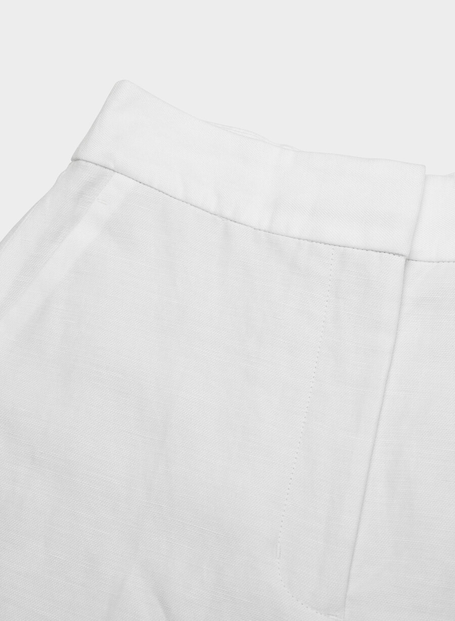 pantaloni scurți limitless short la jumătatea coapsei - cruiselinen alb