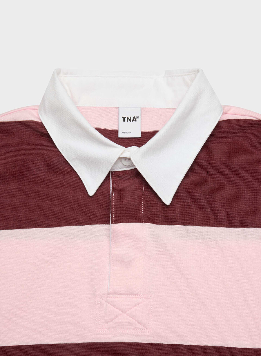 mighty cotton lomu polo cu mânecă lungă villa pnk smc brgdy