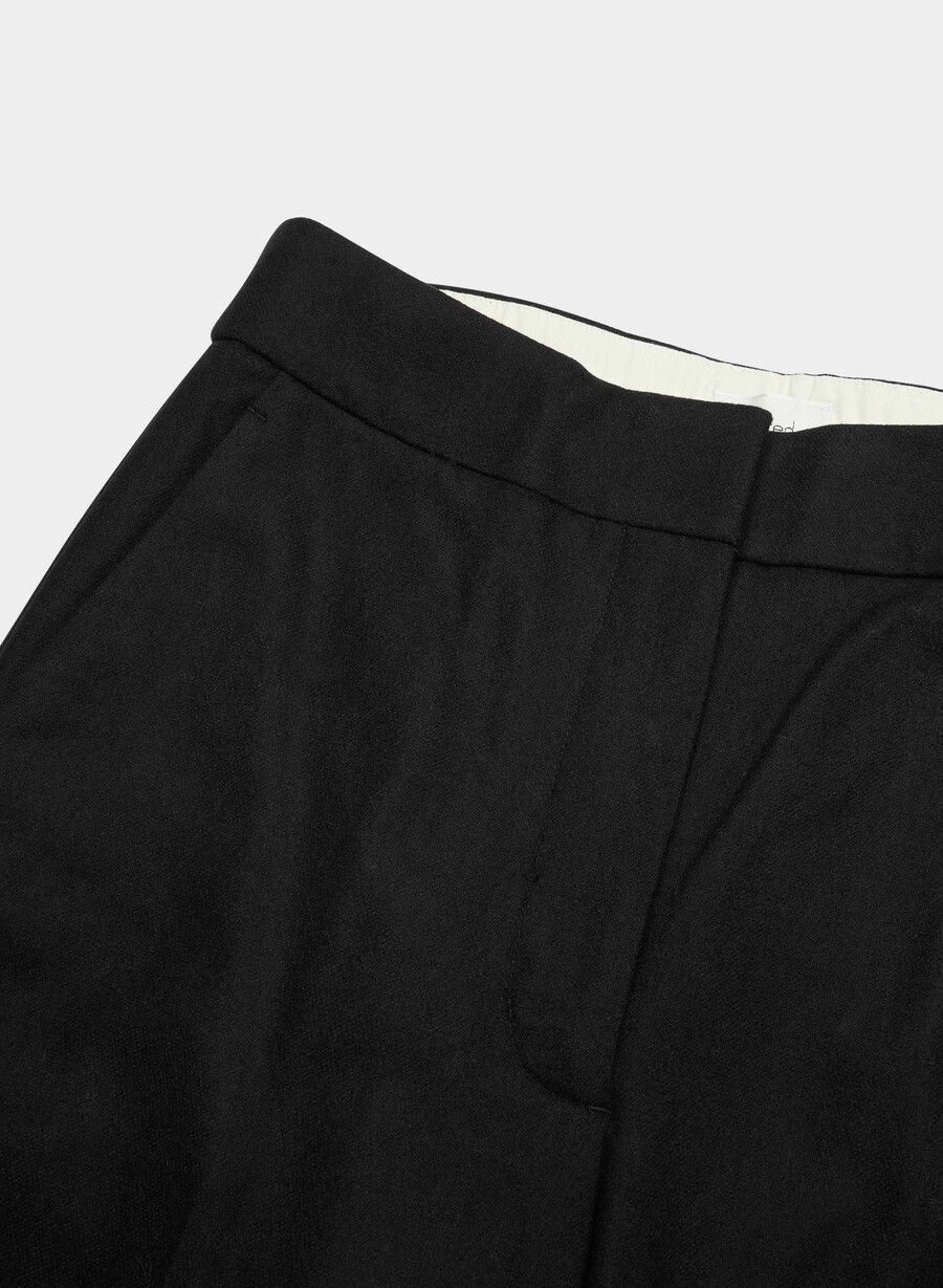 pantalonii limitless - lână de precizie carney h cromnegru