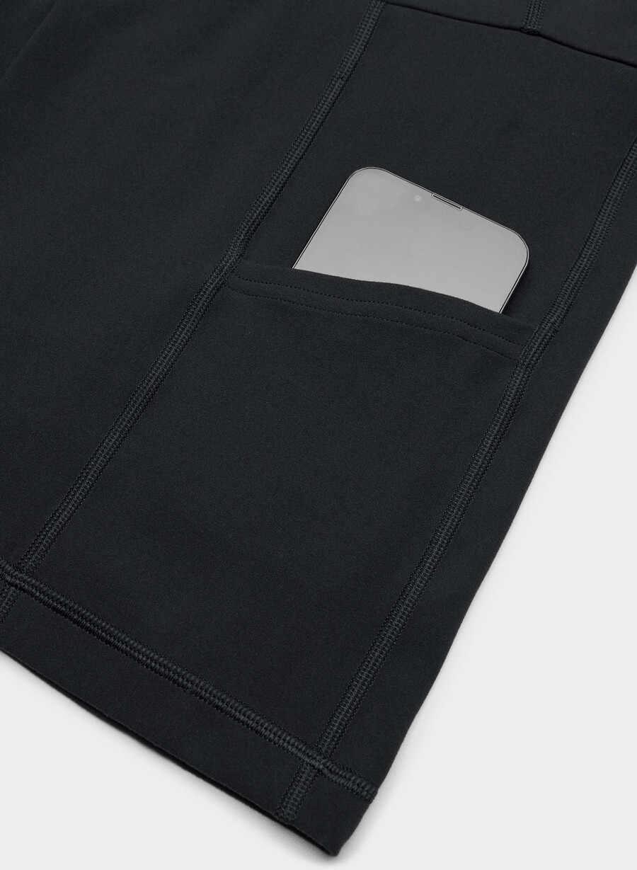 rochie sport butter toss sweetheart negră