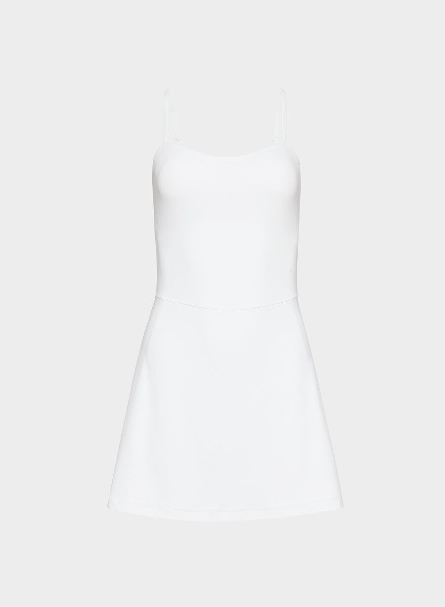 rochie sport butter toss sweetheart alb brillant