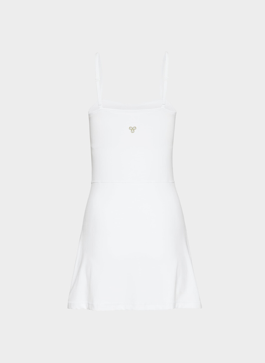 rochie sport butter toss sweetheart alb brillant