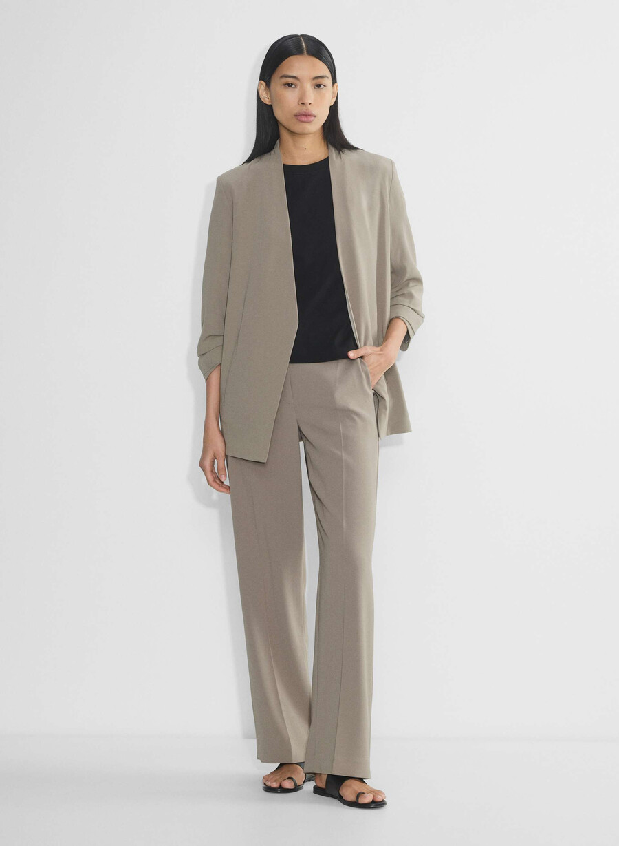 sacou power - crepe oglindă nomad taupe