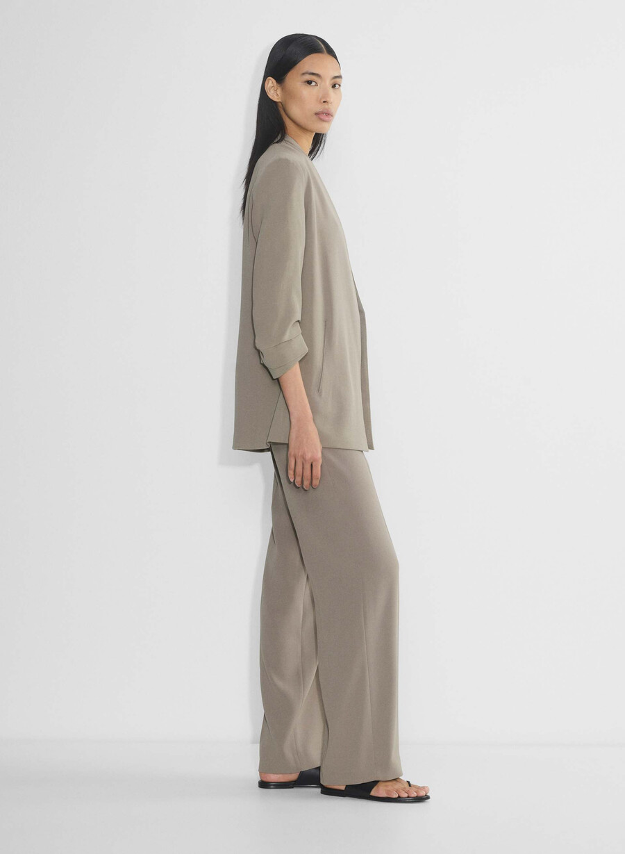 sacou power - crepe oglindă nomad taupe