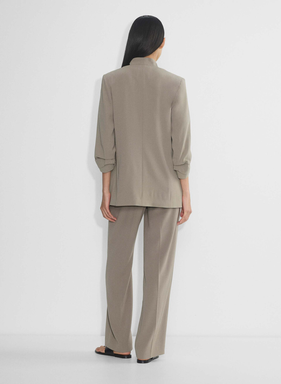 sacou power - crepe oglindă nomad taupe