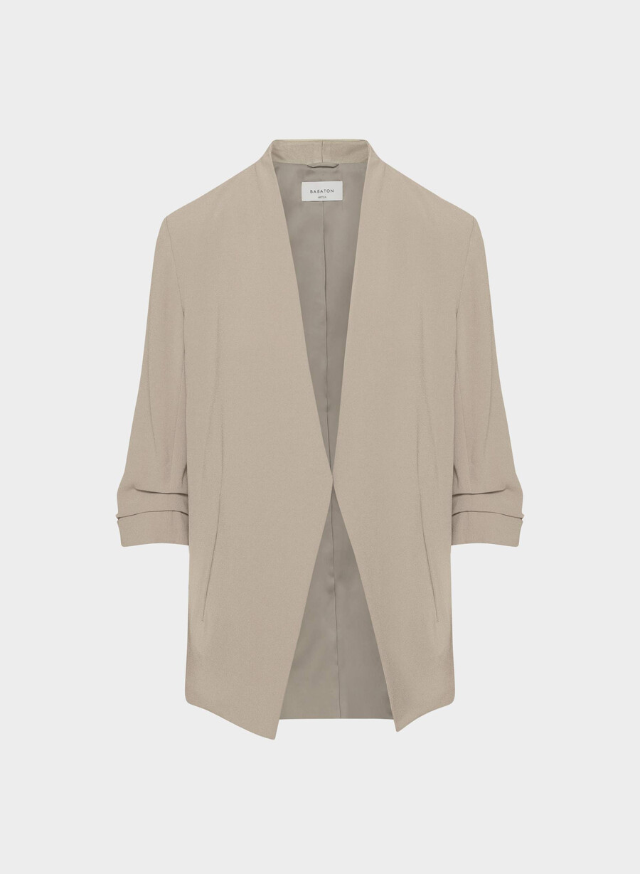 sacou power - crepe oglindă nomad taupe