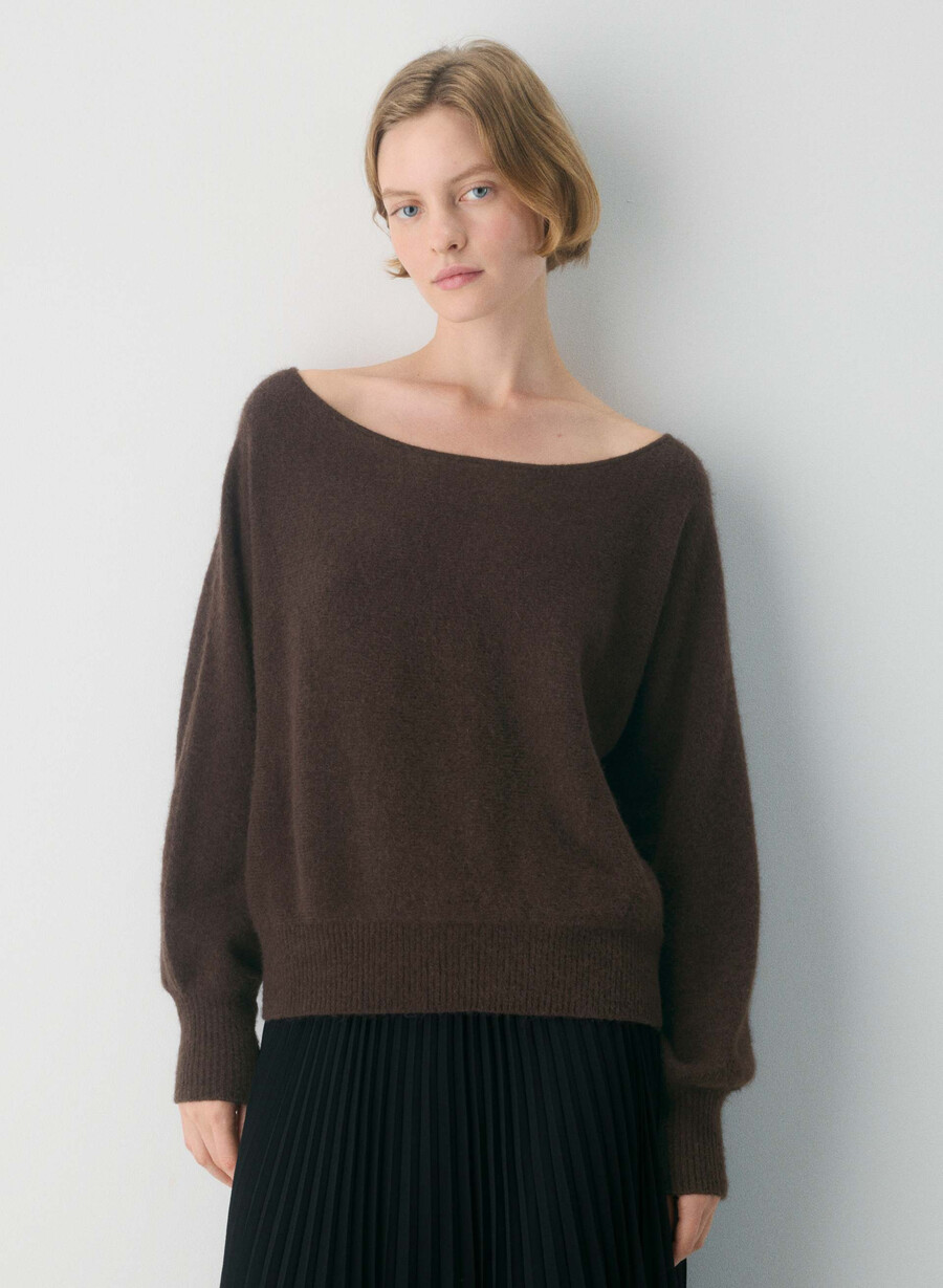 pulover softspoke rhoda maro mocha rich