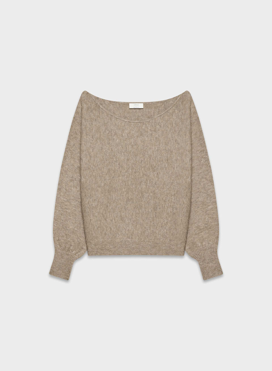 pulover softspoke rhoda heather nomad taupe