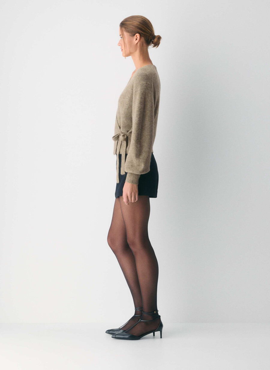 pulover softspoke cassidy heather nomad taupe