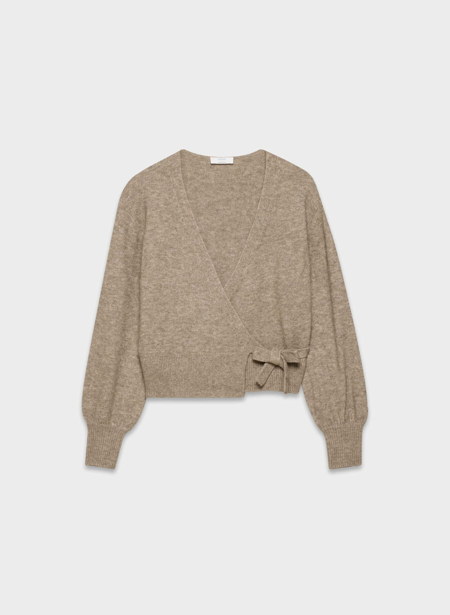pulover softspoke cassidy heather nomad taupe