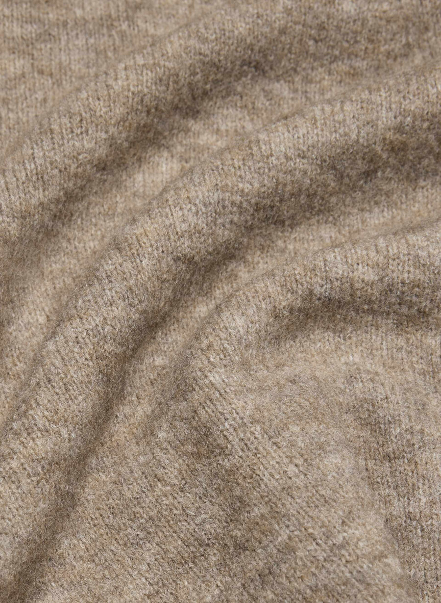 pulover softspoke cassidy heather nomad taupe