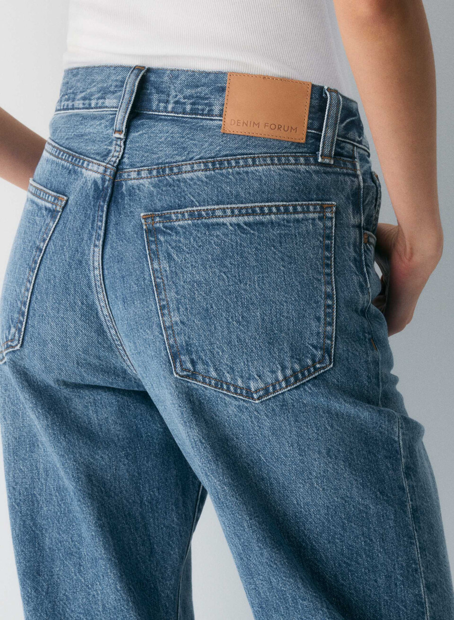 denim forum blugi largi marlo cu talie înaltă din anii 90 5 ani kiss n tell black