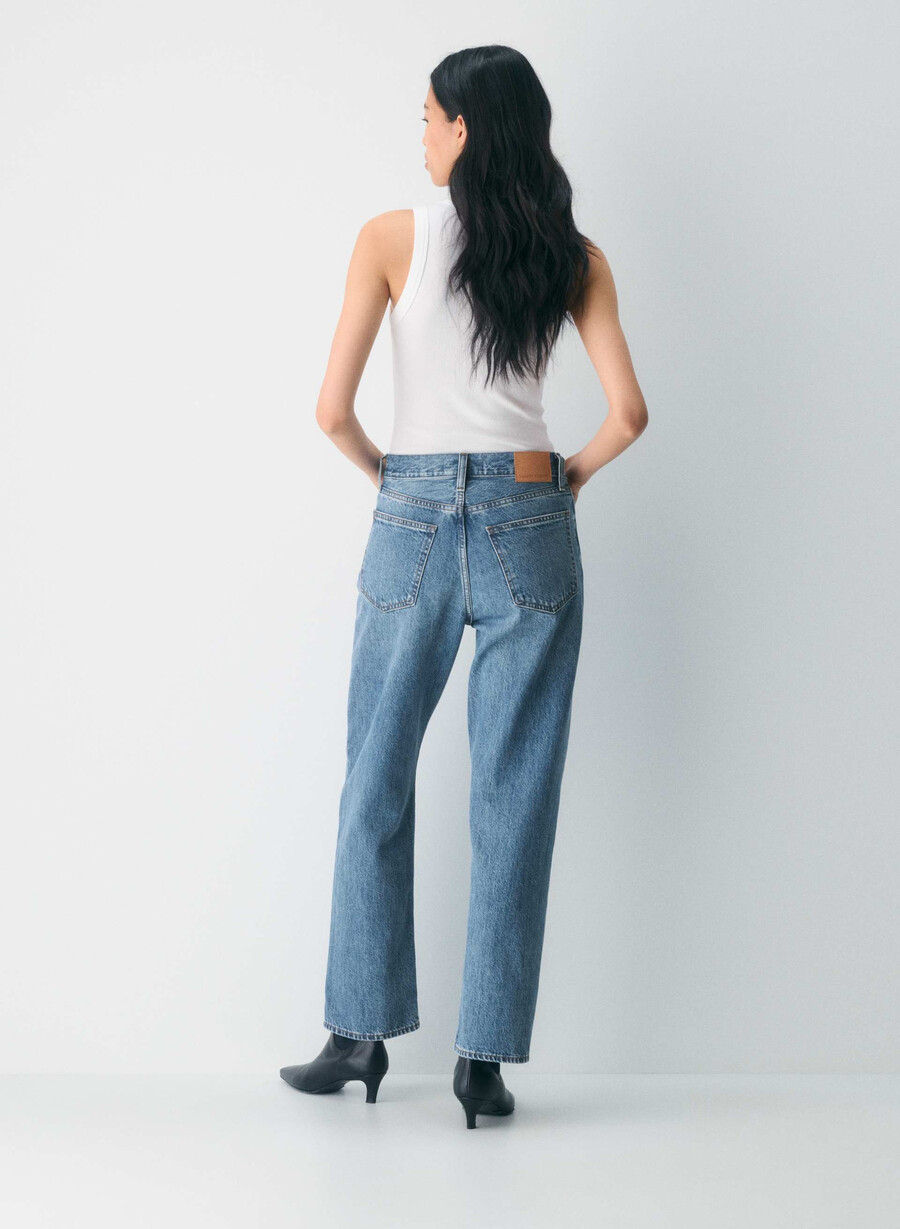 denim forum blugi largi marlo cu talie înaltă din anii 90 5 ani kiss n tell black